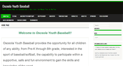 Desktop Screenshot of osceolayouthbaseball.com